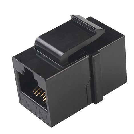 UL Rohs Reach ISO9001 Cat5e RJ45 Cable Coupler Without Transformer